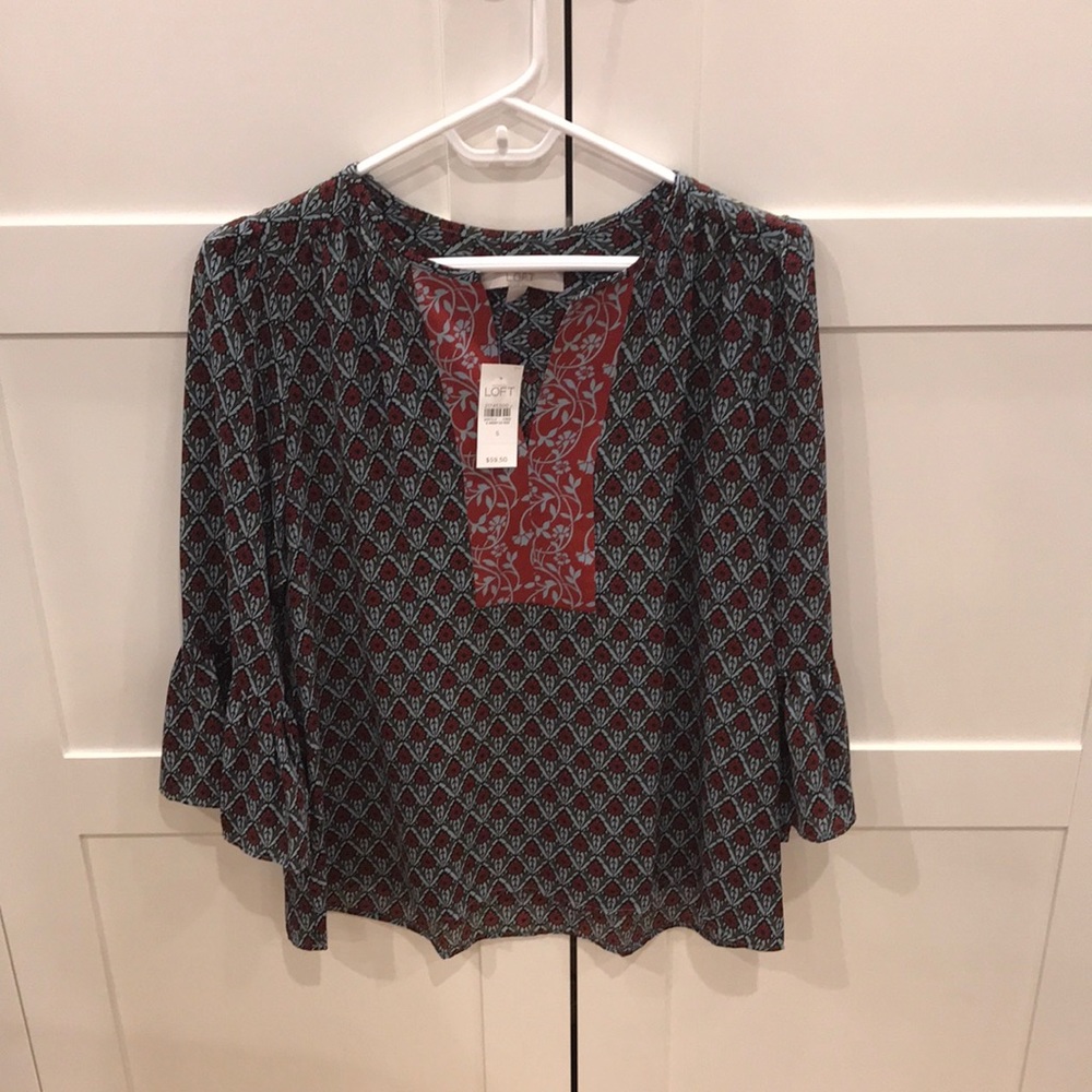 Loft oversized blouse